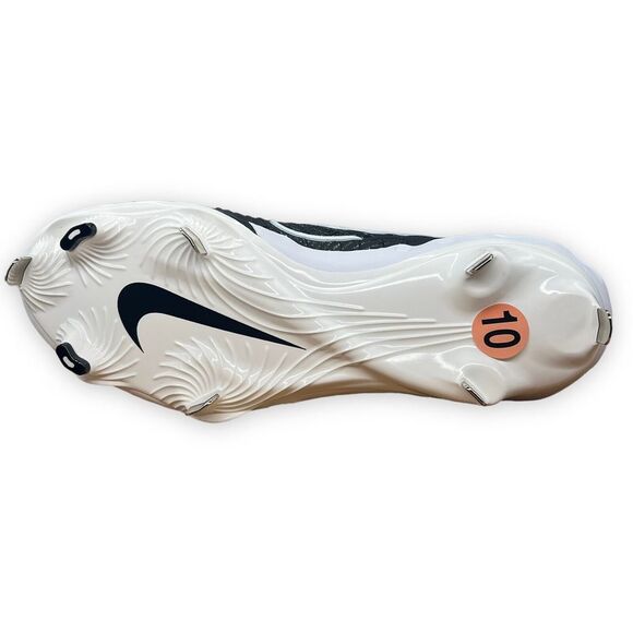 Nike Baseball Cleats Men's 10 Black White Metal Alpha Huarache NXT DJ6517-001 - Picture 5 of 10